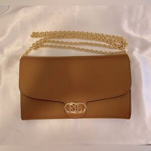 Lauren Ralph Lauren Leather Medium Adair Wallet Crossbody NWOT